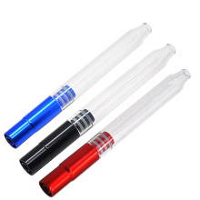 Hookah Shisha Hose Stem Glass Stem aluminum for 12mm Silicone Hose